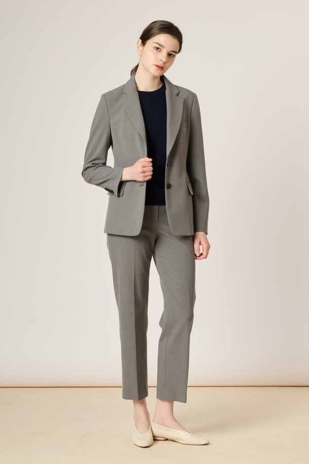 BCBG - 자켓 / 점퍼 - [24SP]테일러드 자켓 - M GRAY B4S2J12516