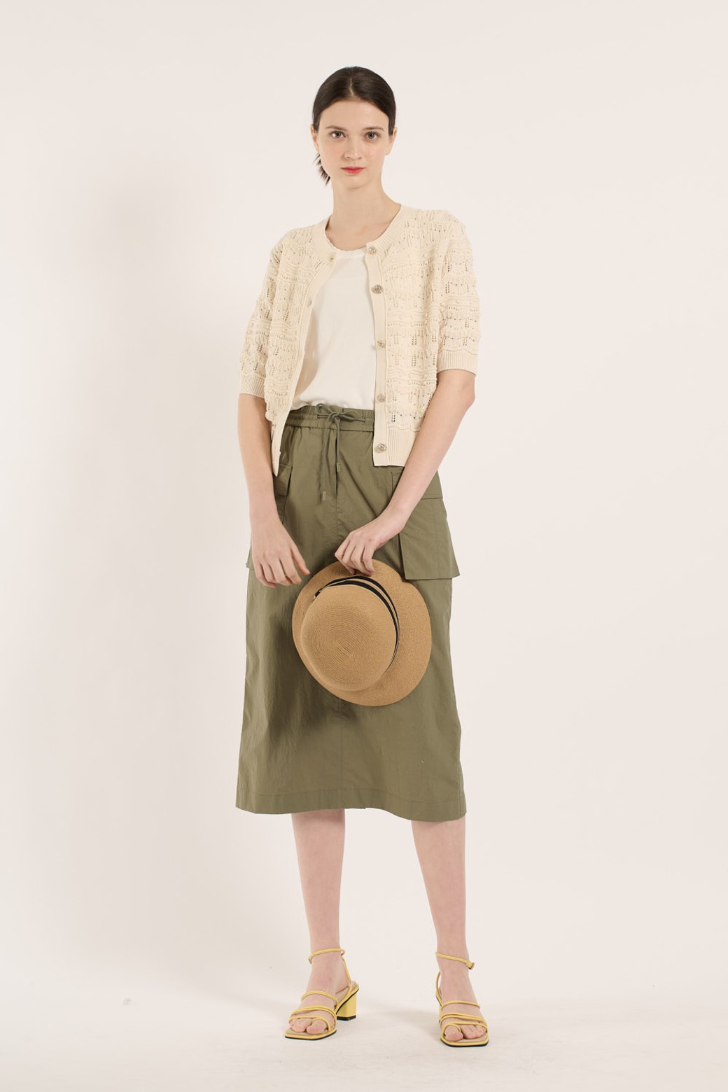 BCBG - 가디건 - [25SM] 카밀라 가디건 - CREAM B5B4K11214