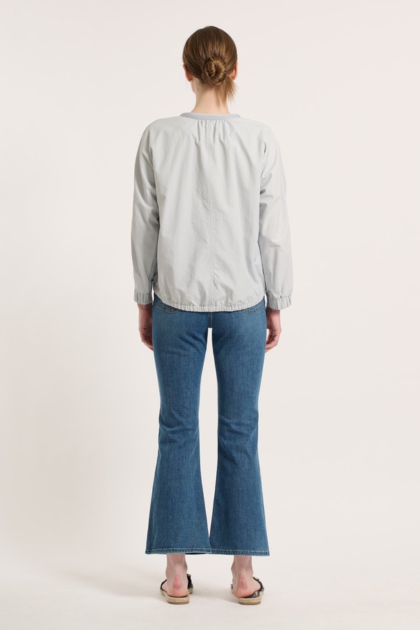 BCBG - 점퍼 - [25SU] 베이직 라인 점퍼 - SKY BLUE B5M3R17152