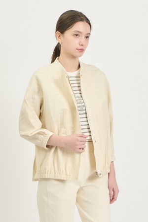 [25SP] 블루종 집업 점퍼 - CREAM B5S2G18514