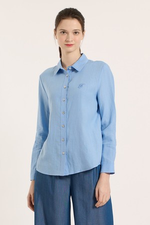 [25SM] 린넨 베이직 셔츠 - SKY BLUE B5B3B40852