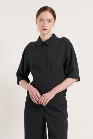 [25SU] 스탠다드 절개라인 셔츠 - DARK NAVY B5M4B48656