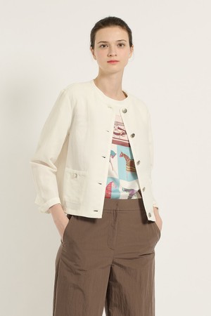 [25SU] 바인딩 썸머쟈켓 - SNOW WHITE B5B4J11611