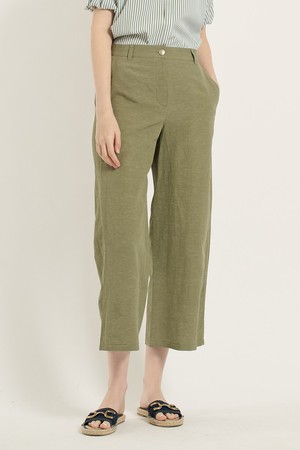[25SU] 와이드 백밴딩팬츠 - LIGHT KHAKI B5B4P31681