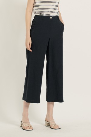 [25SU] 와이드 백밴딩팬츠 - DARK NAVY B5B4P31656