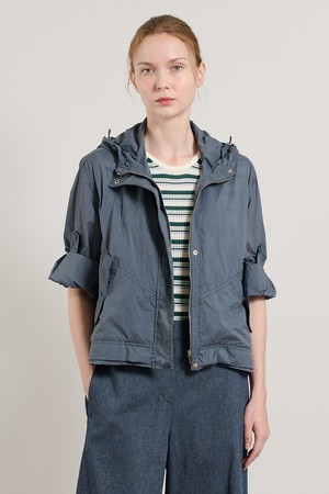 [25SU] 드로우 스트링 후드 점퍼 - NAVY A5M3G17255