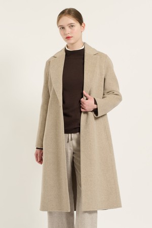 [24WT] 테일러드 싱글 코트 - LIGHT BEIGE B4DAH82971