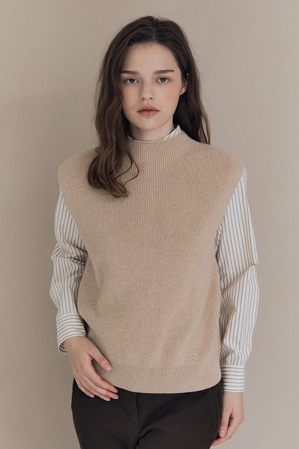 [25WT] 투웨이 글리터리 베스트 - 라이트 베이지 A5WAK51171는 여성용 베스트입니다. 가을과 겨울에 어울리는 두꺼운 두께감의 니트 소재로 제작되었으며, 부드러운 촉감을 선사합니다. 하이넥 디자인과 민소매 스타일로, 베이직한 스타일에 글리터 디테일이 더해져 포인트를 줍니다. 레귤러핏으로 편안하게 착용 가능하며, 크롭 기장으로 다양한 스타일 연출에 활용할 수 있습니다. 미니멀하고 클래식한 스타일을 선호하는 분들께 추천합니다.
