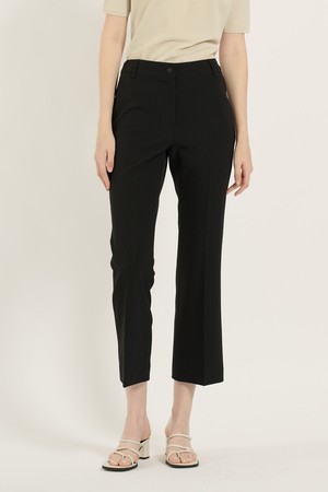 [25SU] 스판 부츠컷 팬츠 - BLACK B5B3P30999