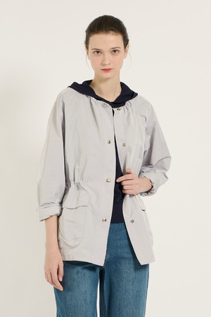 [25SU] 칼라리스 스트링 점퍼 - LIGHT GRAY B5B3R15615