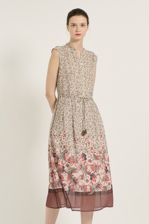 [25SU] 플라워 스트링 원피스 - M BEIGE B5B5O64672