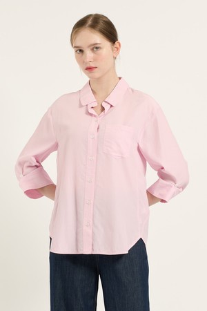 [25FA] 소매 비죠 변형 셔츠 - LIGHT PINK B5C7B47621