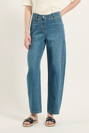 [25FA] 베기핏 청 데님 - M BLUE B5C7P34053