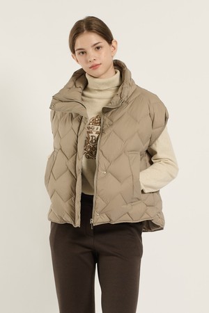 [25WT] 다이아 베스트 덕 다운 - M BEIGE B5D9F87872