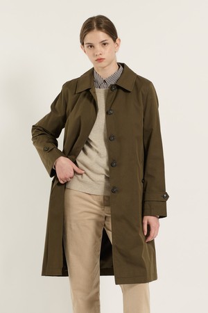 [25WT] 클래식 라이너 싱글 트렌치코트 - KHAKI BROWN B5D9N70185