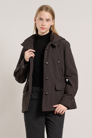 [25WT] 유틸리티 패딩 점퍼 - DARK GRAY A5W9R10817