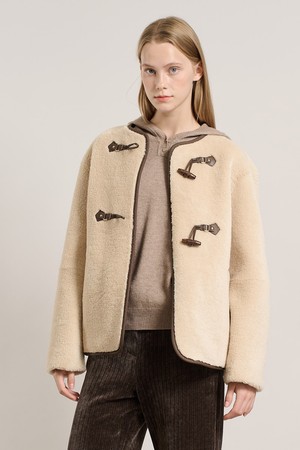 [25WT] 투토글 포우퍼자켓 - LIGHT BEIGE A5WAF81071