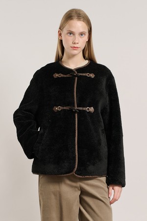 [25WT] 투토글 포우퍼자켓 - BLACK A5WAF81099