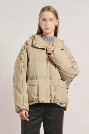 [25WT] 후드 탈착 코쿤다운 - LIGHT BEIGE A5WAF81271