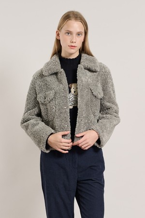 [25WT] 파스텔 포우퍼자켓 - M GRAY A5WAF81316