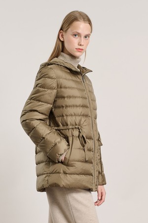 [25WT] 경량 스트링 덕다운 - LIGHT KHAKI A5W9F80781