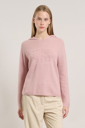 [25WT] 세렌디피티 후드 홀가 풀오버 - PINK A5WAK42222