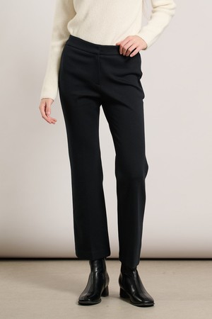 [25WT] 기모 부츠컷 팬츠 - BLACK A5WAP38399