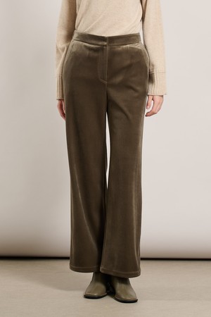 [25WT] 기모 슬림일자핏 팬츠 - KHAKI A5WAP32745