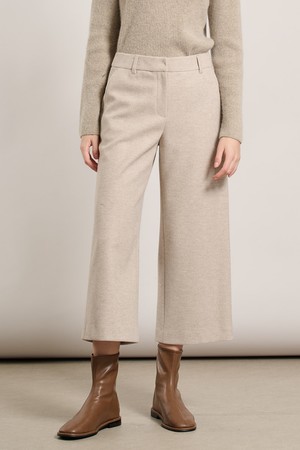 [25WT] 윈터 와이드 팬츠 - M BEIGE A5WAP32472