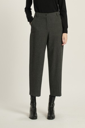 [25WT] 베기핏 팬츠 - CHARCOAL GRAY B5DAP33298