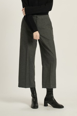 [25WT] 울 와이드 팬츠 - M GRAY B5DAP32216