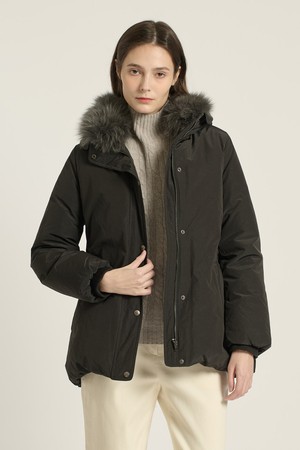 [25WT] 디테처블 폭스퍼 구스다운 - DARK GRAY B5DAF83417