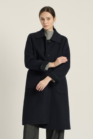 [25WT] 스탠카라 기본핏 핸드메이드 - NAVY B5DAH83555