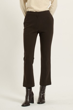 [25WT] 부츠컷 팬츠 - BROWN B5DAP32074