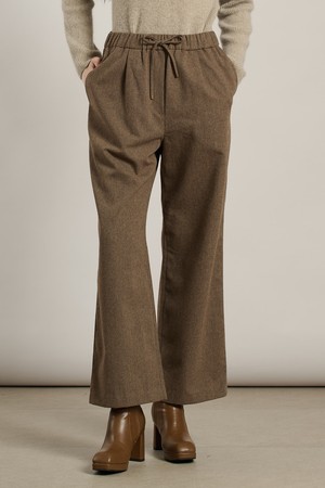 [25WT] 헤링본 스트링 팬츠 - BROWN A5W9P30974