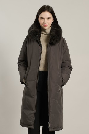 [25WT] 퍼카라 럭셔리다운 - DARK GRAY A5WBF84717