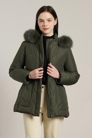 [25WT] 힙스트링 샤시다운 - DARK KHAKI A5WAF82383