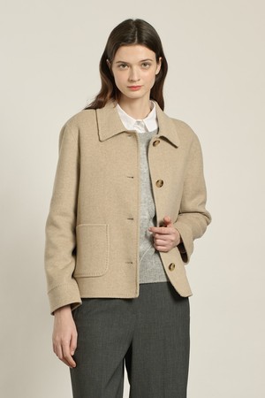 [26SP] 스텐카라 호시 스티치 핸드메이드 자켓  - M BEIGE B6A1H80372