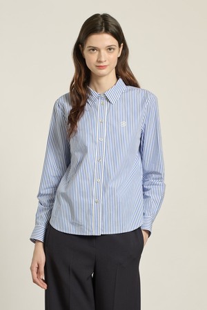 [26SP] 스프라이프 셔츠 - M BLUE B6A1B40153