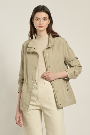 [26SP] 스트링 하이넥 점퍼 - LIGHT KHAKI B6A2R12581