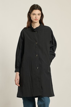 [26SP] 반 하이넥 트렌치코트 - DARK NAVY B6A2N72156