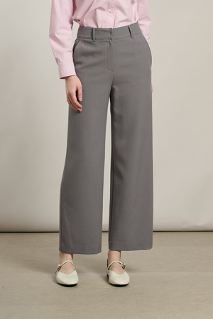 [26SP] 뒷밴딩 스트레이트 팬츠 - M GRAY A6S1P30516