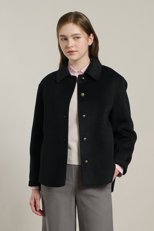 [26SP] 셔츠형 핸드메이드 자켓 - DARK NAVY A6S1J10356