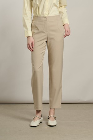 [26SP] 슬림 스트레이트 팬츠 - M BEIGE A6S2P31172