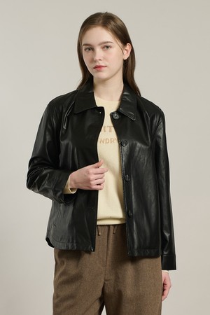 [26SP] 포우레더 에밀리 자켓 - BLACK A6S2F11099