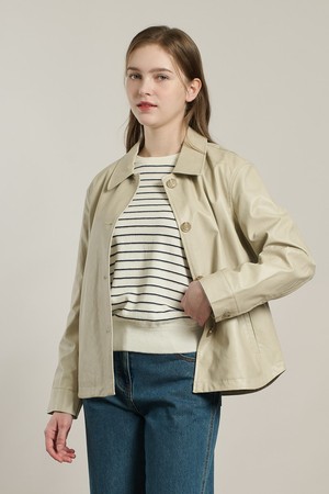 [26SP] 포우레더 에밀리 자켓 - LIGHT BEIGE A6S2F11071