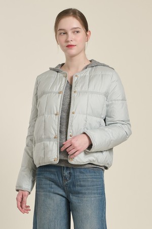 [26SP] 심플 스퀘어 덕다운 - LIGHT BLUE B6A1F87151