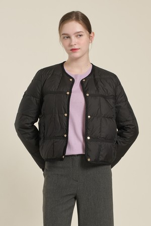 [26SP] 심플 스퀘어 덕다운 - BLACK B6A1F87199