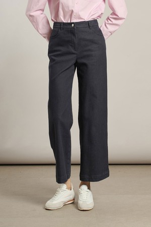 [26SP] 와이드 스트레이트핏 데님팬츠 - INDIGO A6S1P30460