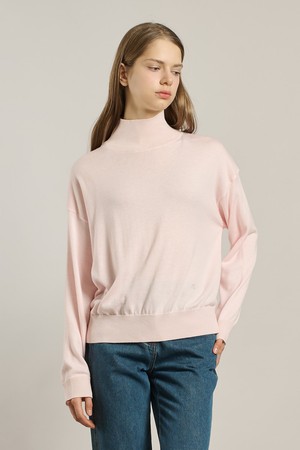 [26SP] 베이직 니트 풀오버 - LIGHT PINK A6S1K47221